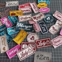 Etiquettes simili à coudre