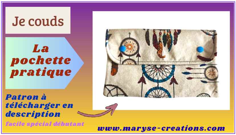 La pochette pratique indispensable - patron à télécharger 326 4 La pochette pratique indispensable - patron à télécharger 326 – Image 4