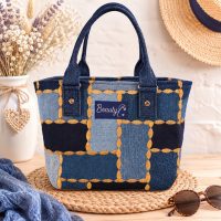 Sac patchwork Denim Beauty